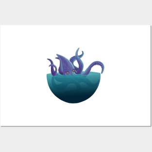 Kraken Posters and Art